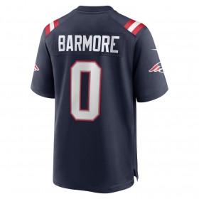 Herren New England Patriots Trikot Christian Barmore 0 Nike Navy 2021 NFL Draft